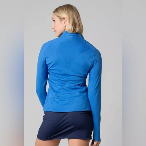 Levelwear Energy Half-Zip Royal Blue Size Large - Picture 2 of 5